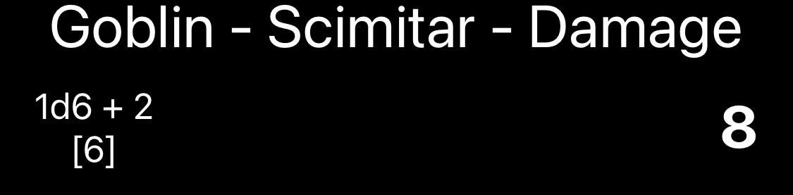 Image of Goblin - damage